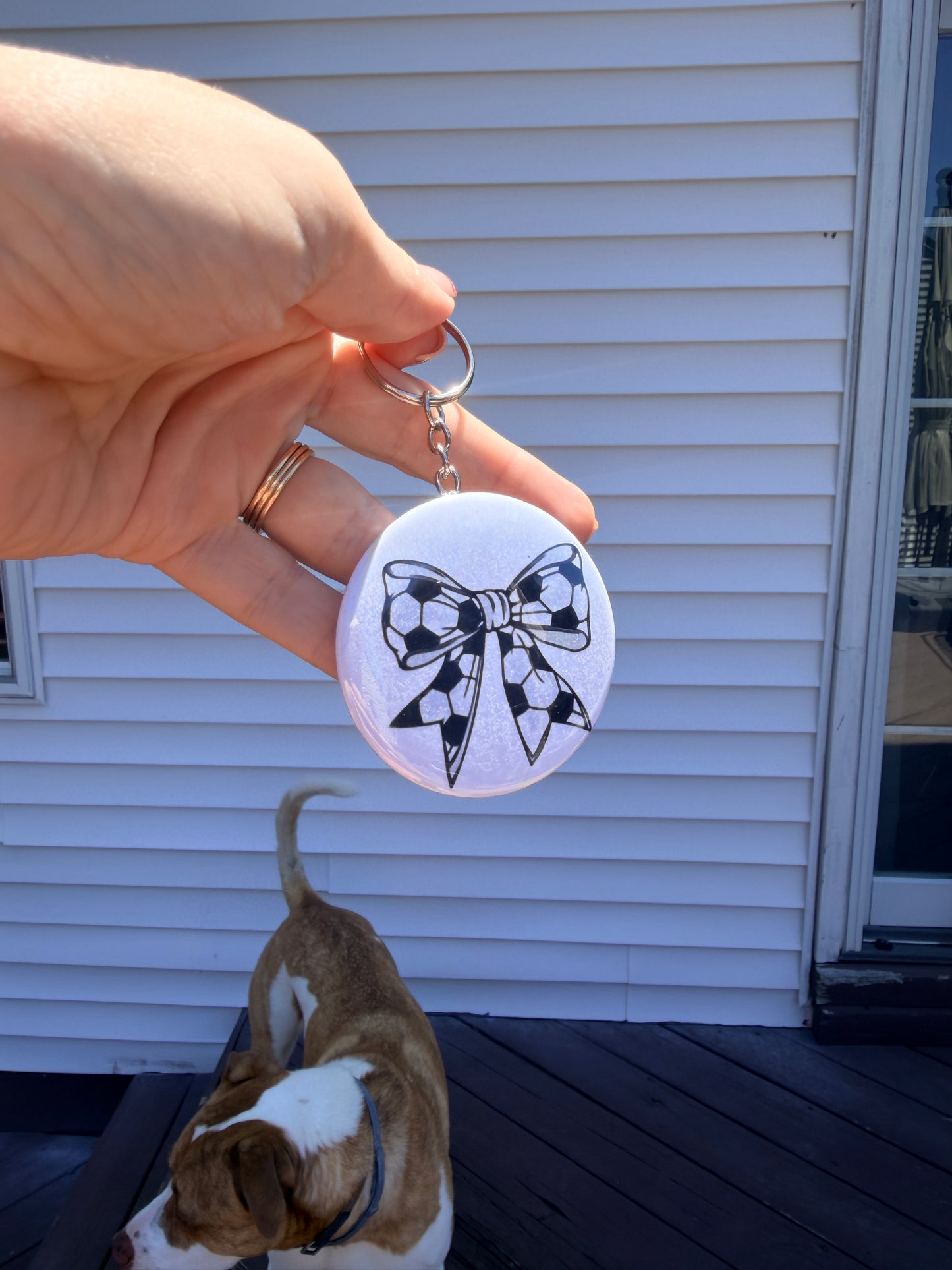 Round 58mm Custom Key Chain
