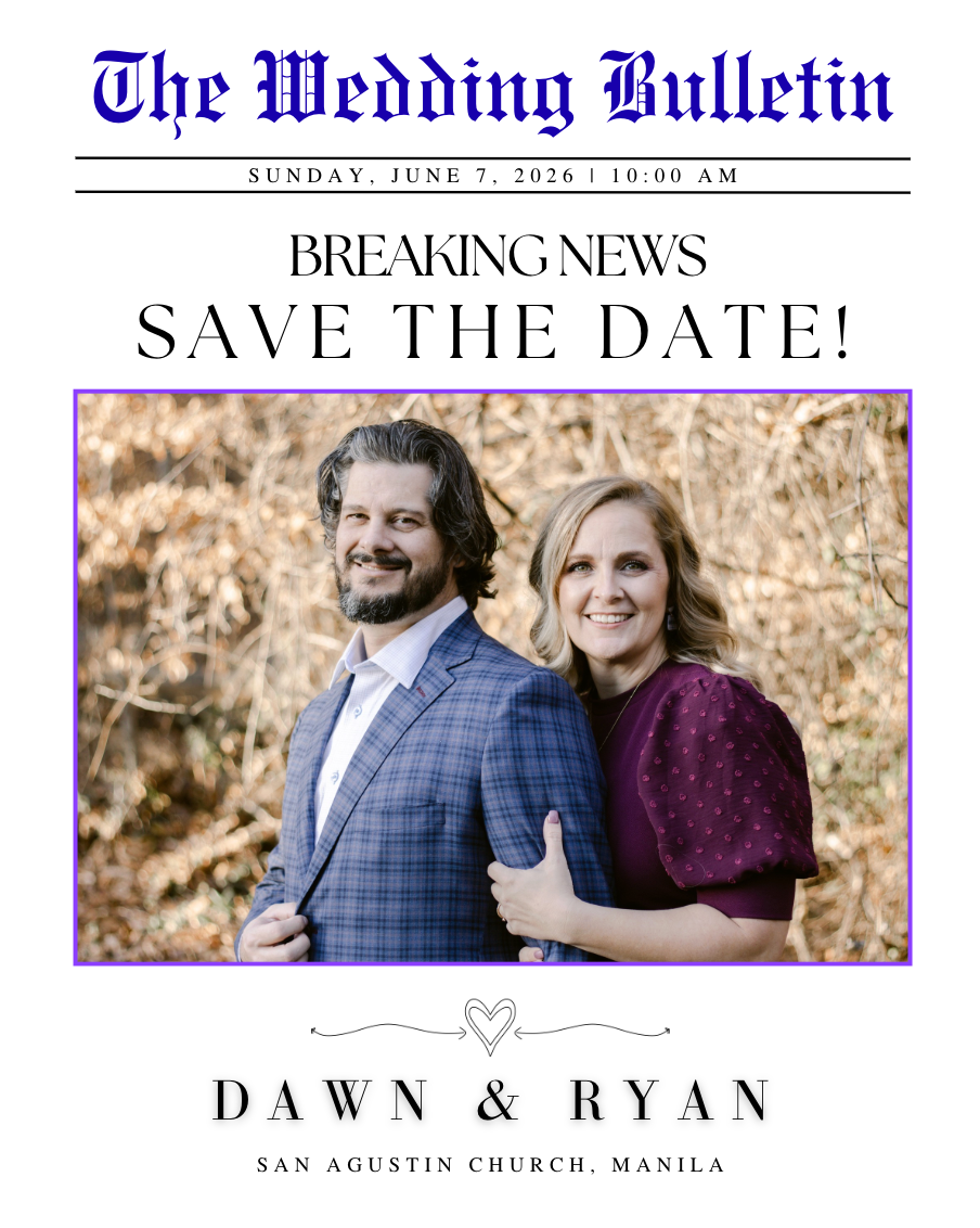 Flexible Save the Date Calendar Magnet