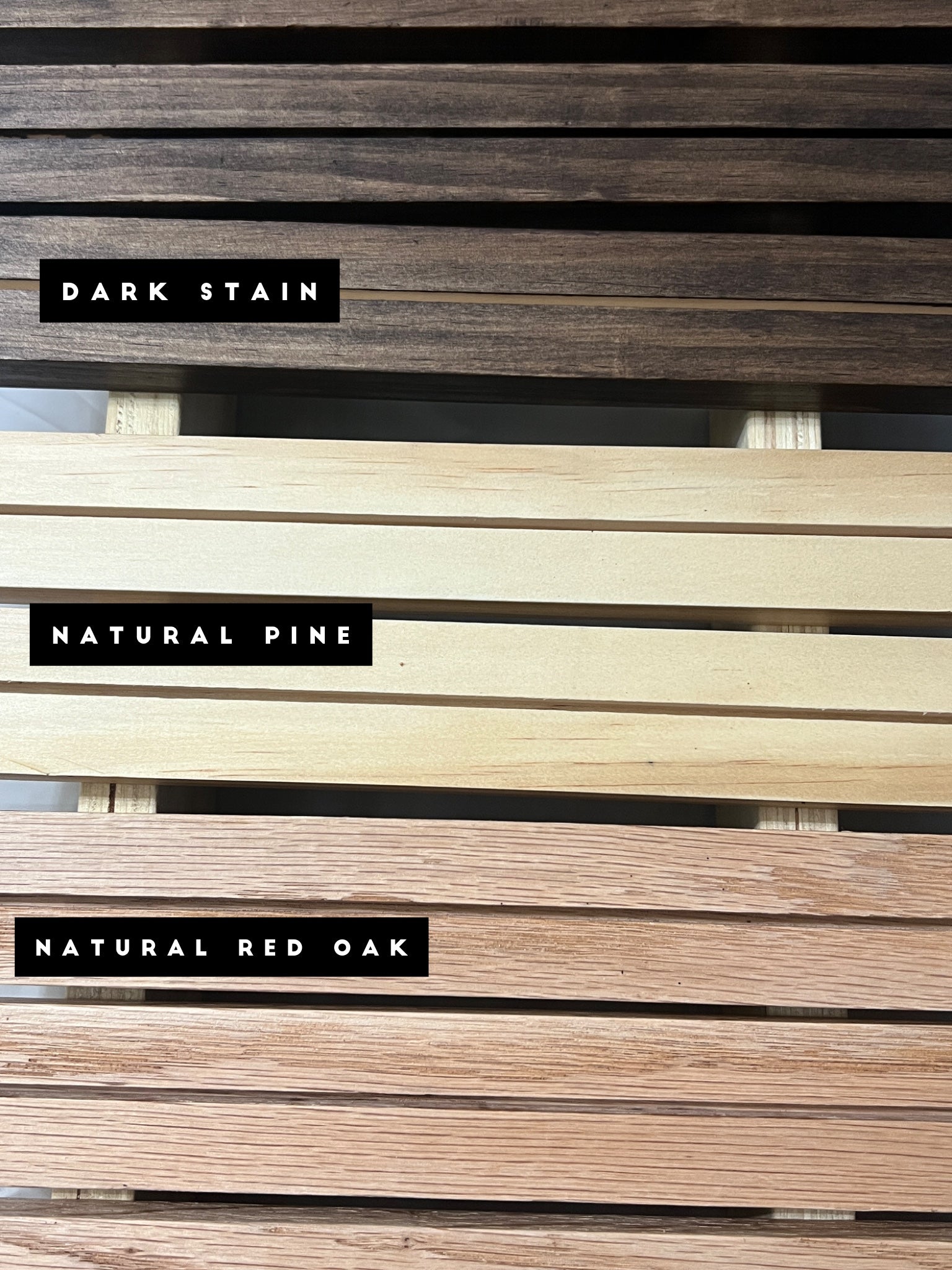 4"x12" Desk Display (magnets not included)