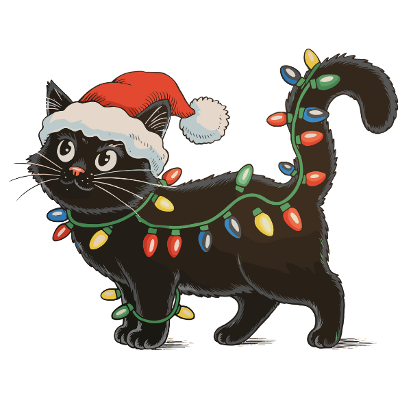 Pre-Made Winter Holiday Designs 2"x2"