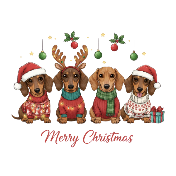 Pre-Made Winter Holiday Designs 2"x2"