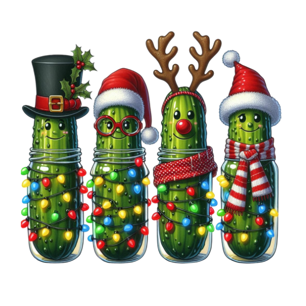 Pre-Made Winter Holiday Designs 2"x2"