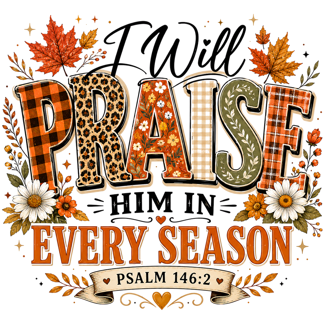 Pre-Made Fall-Themed Designs 2"x2"