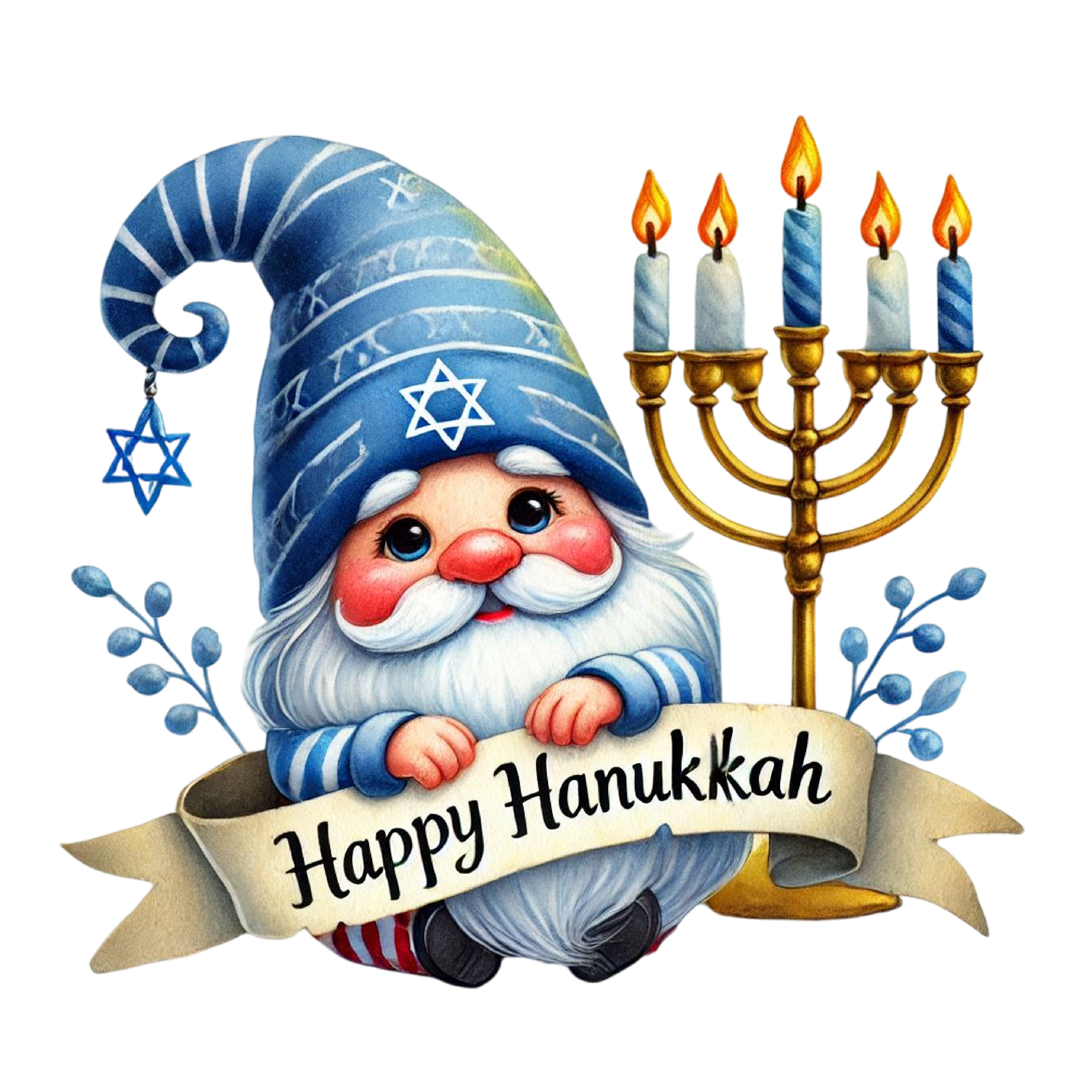 Pre-Made Winter Holiday Designs 2"x2"