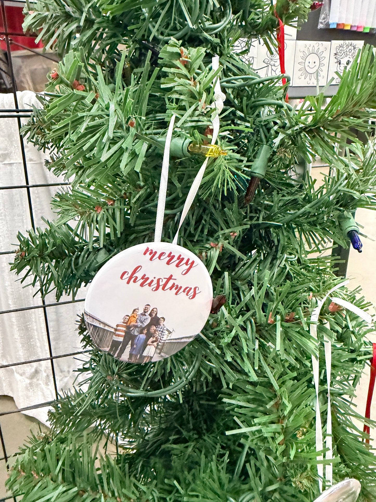 Round 58mm Custom Ornament