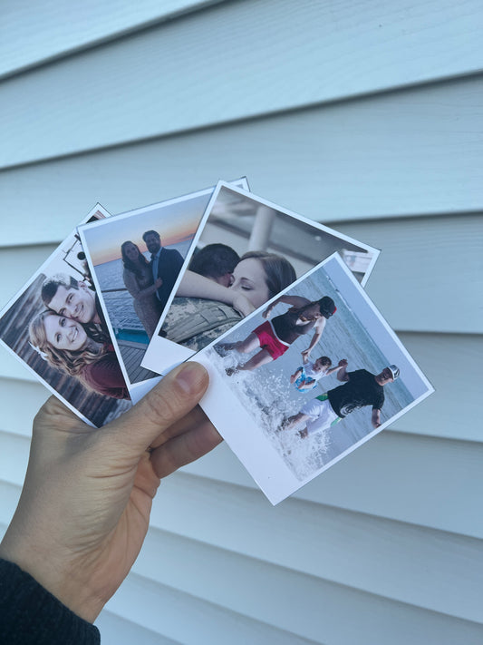 Flexible Magnet Polaroid Style (Set of 6)