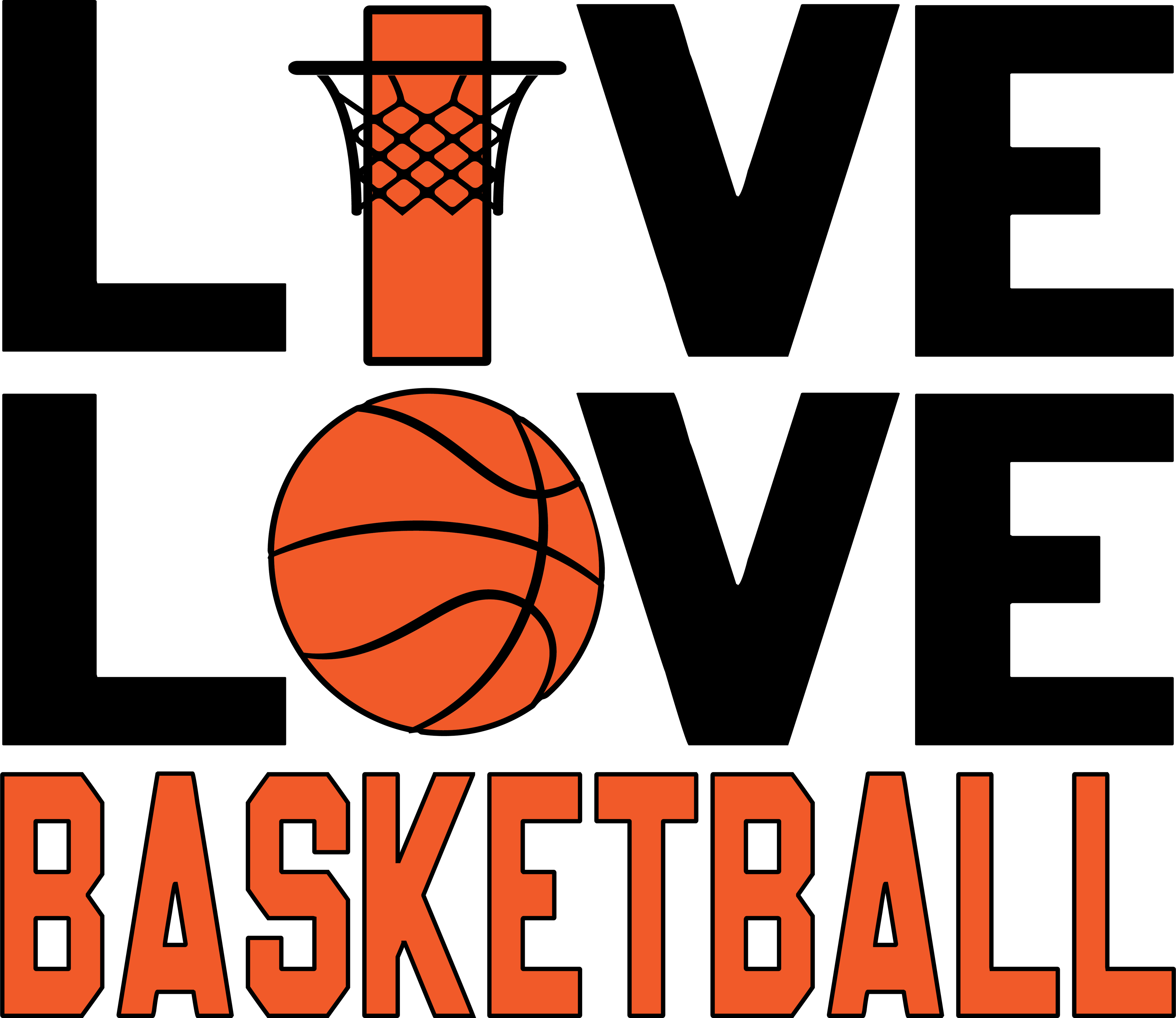 Pre-Made Sports Themed Designs 2"x2"