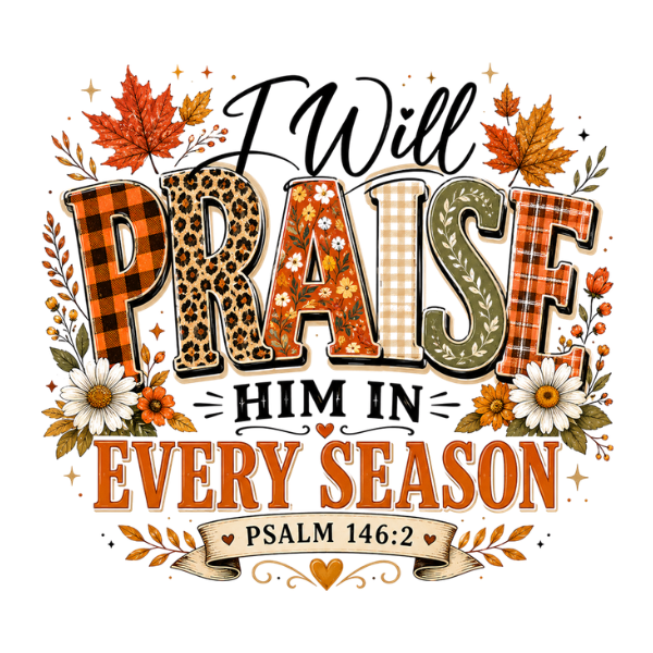 Pre-Made Fall-Themed Designs 2"x2"