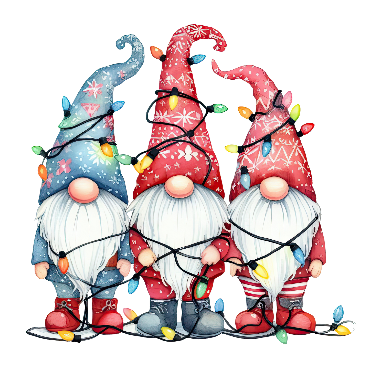 Pre-Made Winter Holiday Designs 2"x2"