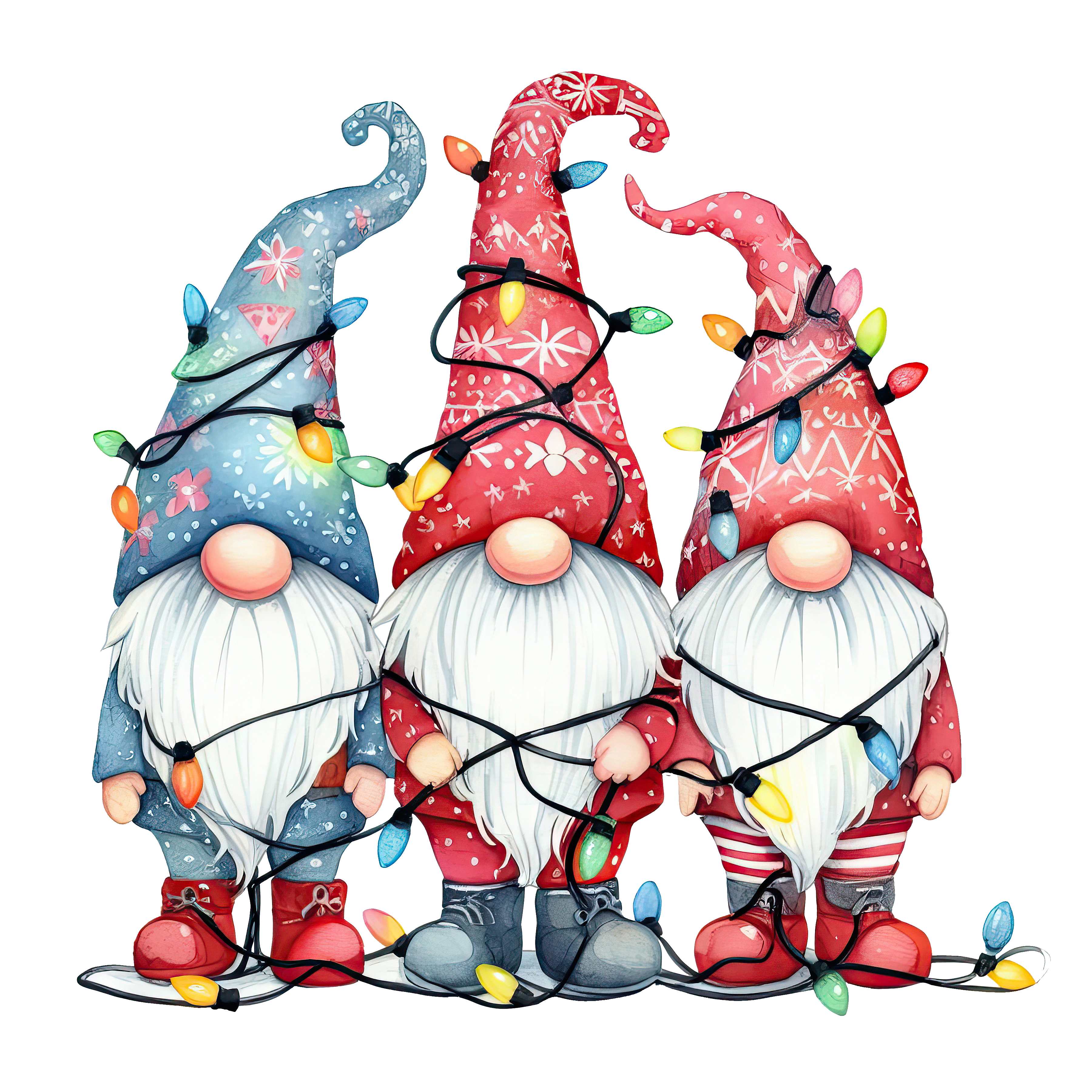 Pre-Made Winter Holiday Designs 2"x2"