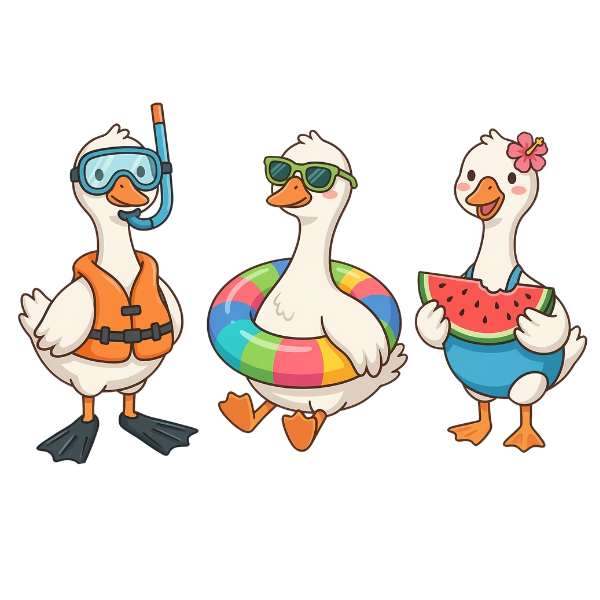 Fridge Geese (Pack of 12)